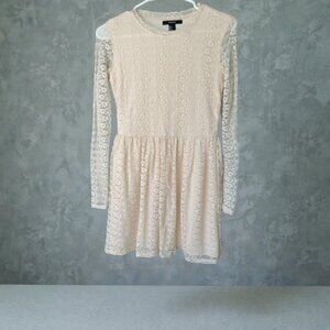 Cream Lace Dress